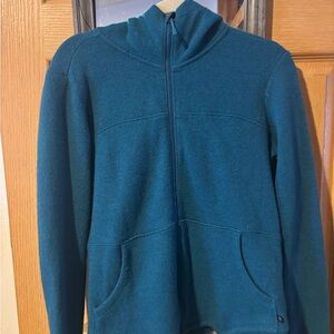 Mountain Hardwear Men's Blue Zip-Up Sweater
